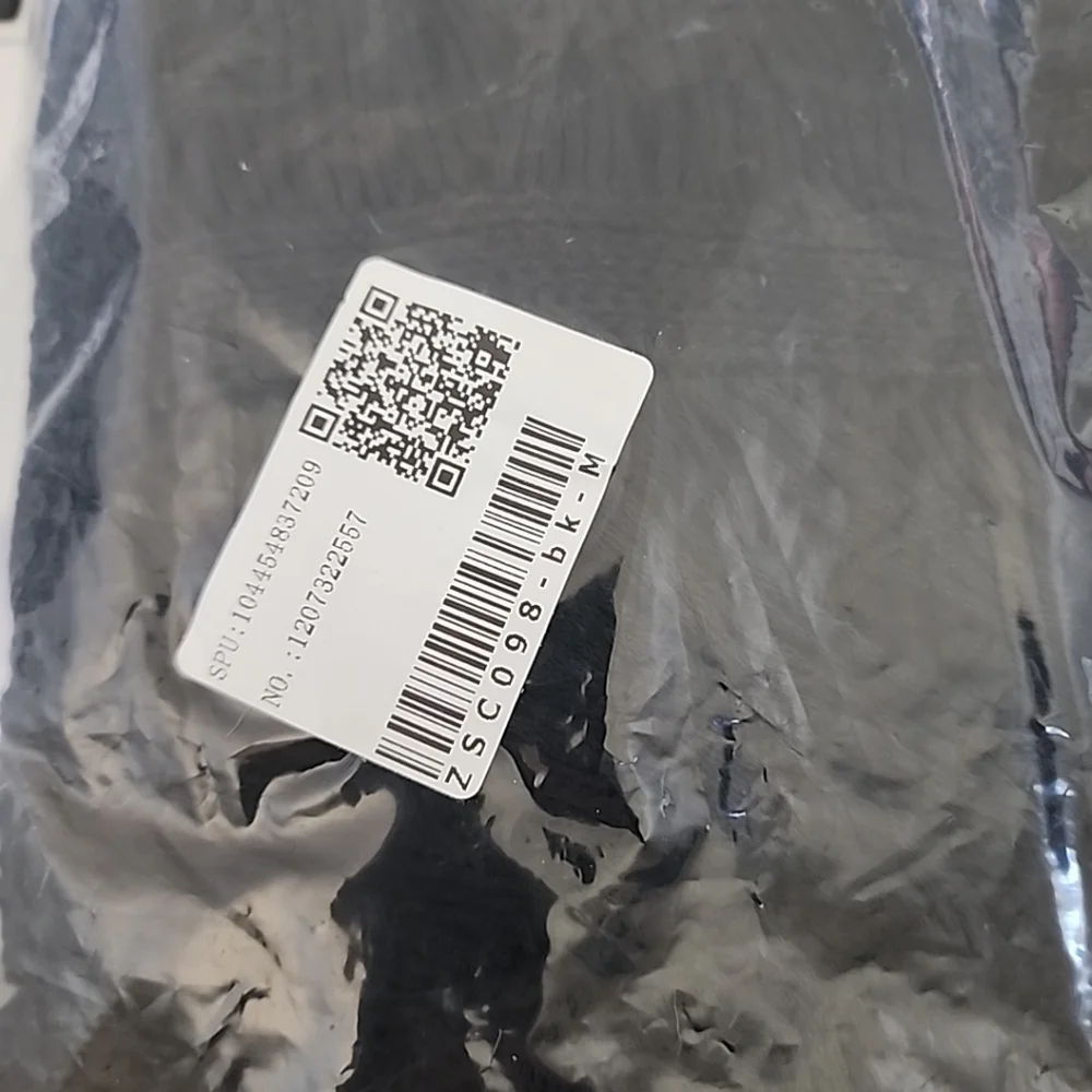 O6 - Crochet Black Cover-Up Dress - Picture 5 of 11